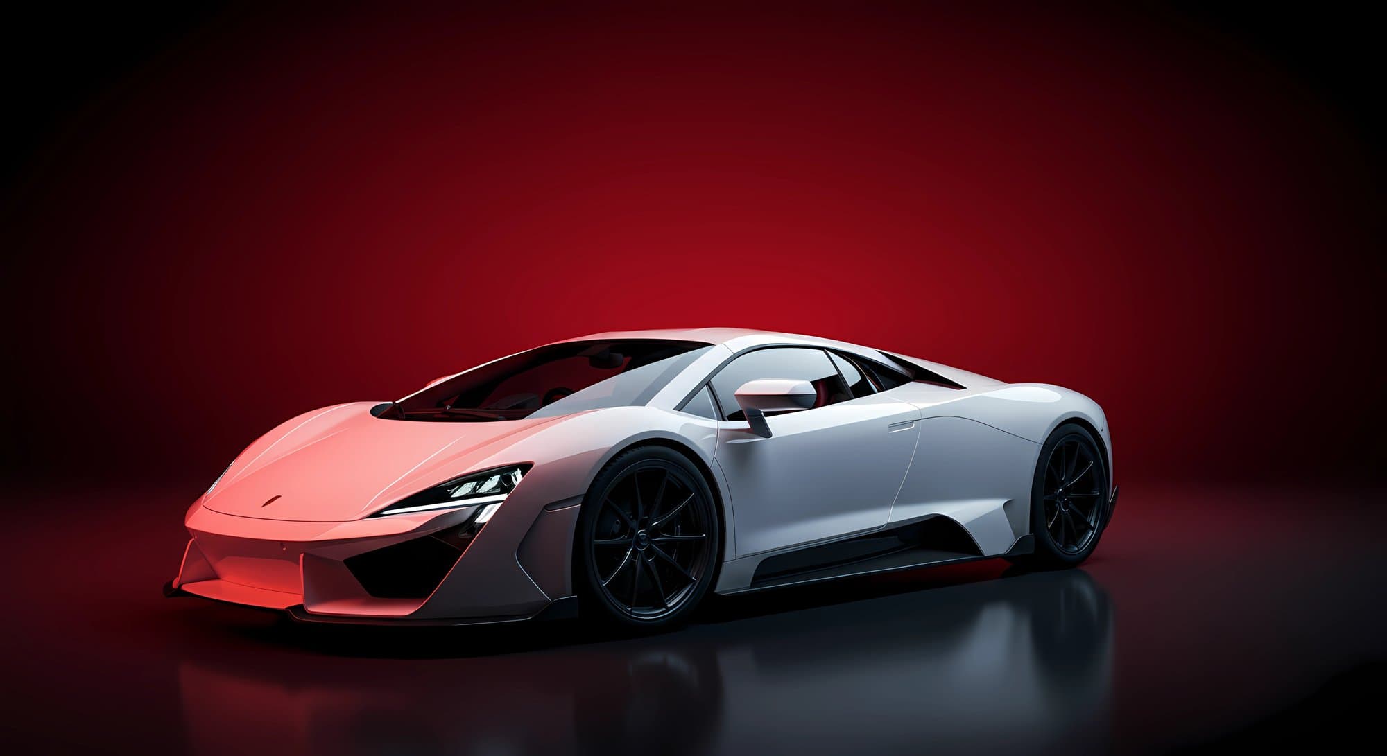 Sports car detailed and protected at Fortune Auto LA in Canoga Park